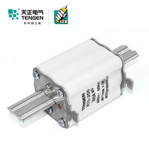 Elemento Fusible Tengen Rto-200 200A Gg 400V 50kA Tipo Cuchilla de Tubo Cuadrado Cerámico - Product Image 4