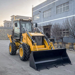 गर्म बिक्री बैकहोए खुदाई लोडर ट्रैक्टर नई रेट्रो खुदाई एक मिनी बैकहोय लोडर 4x4 व्हील/बैकहोए लोडर - Product Image 3