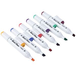 Bv-Sm01 48 couleurs, encre à base d'alcool en plastique, pointe double permanente, non effaçable, marqueur de dessin artistique, logo personnalisé - Product Image 2