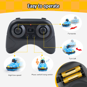 Voitures de combat télécommandées pour 2 joueurs, alimentées par batterie, pour intérieur et extérieur, jouet pour enfants - Product Image 2