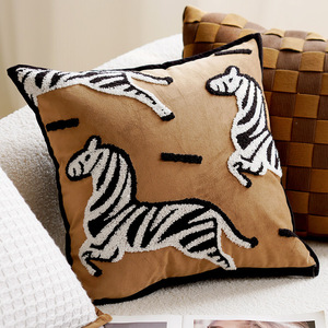 Horse 18x18 дюймов роскошный диван в современном стиле диванные наволочки - Product Image 5