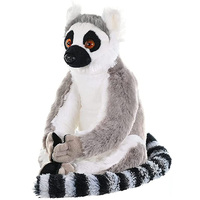 1432 vente en gros personnalisé doux enfants lémurien à queue anneau gros jouets en peluche personnalisé ODM OEM doux Animal en peluche lémurien jouets en peluche