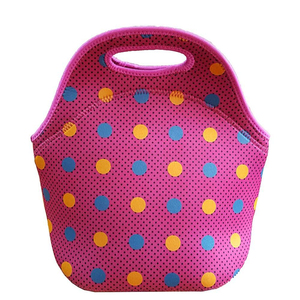 Custom Logo Neoprene Cooler Bag Waterproof Insulated <b>Lunch</b> Bag with Zipper for Travel Picnic and Outdoor Activities - Product Image 6