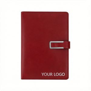 Set de Regalo Empresarial 4 en 1 con Logotipo Personalizado: Botella Inteligente con Pantalla LED de Temperatura, Cuaderno de Cuero PU, Bolígrafo Metálico y Memoria USB - Product Image 3