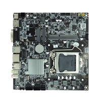 Motherboard Intel H81 Baru LGA1151 Antarmuka SATA Grafis Terintegrasi Faktor Bentuk ITX 8GB DDR4 untuk Server/Workstation