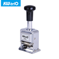 Machine à numéroter automatique KW-trio 6-10 chiffres réglable tampon à encreur automatique pour le bureau et l'emballage 02080
