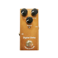 Pedal Gitar Efek Digital Vintage Overload Compression Distortion Digital Delay Strings untuk Gitar Elektrik, Produk Populer, Penjualan Eceran