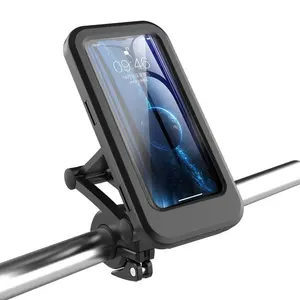 Waterproof motorcycle phone holder portable bicycle stand support telephone veloe support smartphone motor