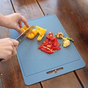 Gıda sınıfı kaymaz silikon kesme Mat mutfak aksesuarları esnek doğrama blokları - Product Image 1