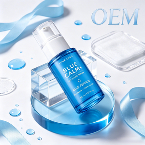 Suero Facial Alisante con Péptidos Azules al por Mayor, Reduce Visiblemente las Líneas Finas, Esencia Hidratante para el Cuidado de la Piel, OEM Disponible - Product Image 5