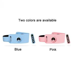 Wireless EMS Massage <b>Belt</b> for Waist Blue Pink Color Options USB Rechargeable Lithium Battery 1 Hour Timing - Product Image 1