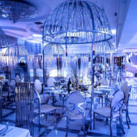 Nouvelle Arche de Décoration de Salle de Mariage en Cristal Électroplaqué, Fournie Directement par le Fabricant de Chine