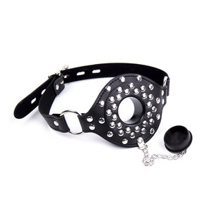 Produits érotiques SM pour adultes, bâillons, bâillons en PU, jouets alternatifs spécifiques aux adultes, accessoires équestres, bouchons de toilette, jouets à eau bénite - Product Image 1