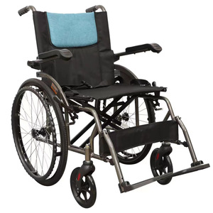 Silla de ruedas manual Dongfang, de aleación de aluminio, ligera, para uso diario. - Product Image 1