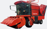 Moissonneuse-batteuse automatique à 4 rangs pour maïs et ensilage