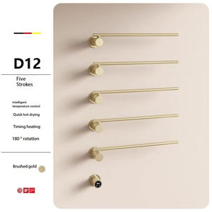 Porte-serviettes chauffant électrique moderne et intelligent <span class=keywords><strong>Radiateur</strong></span> de conception de modèle 3D avec chauffage chaud pour écran en tissu de salle de bain - Product Image 5