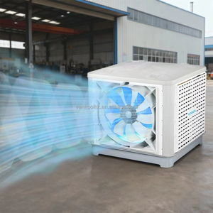 Refroidisseur d'air évaporatif industriel commercial, climatiseur désertique, économie d'énergie, portable, télécommande, débit d'air élevé, OEM ODM - Product Image 1