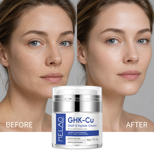 Crème hydratante anti-rides raffermissante pour le visage à l'acide hyaluronique bleu de qualité supérieure, revitalisant cutané GHK-CU Snap 8 - Product Image 4