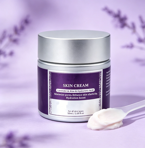 <span class=keywords><strong>Crème</strong></span> <span class=keywords><strong>Visage</strong></span> Apaisante et Hydratante Personnalisée à l'Aloès, Éclaircissante à la Lavande et à l'Acide Hyaluronique – <span class=keywords><strong>Crème</strong></span> et Lotion <span class=keywords><strong>Visage</strong></span> - Product Image 6