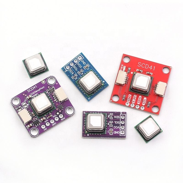 SCD40 SCD41 Gas Sensor Module Detects CO2 Carbon Dioxide Temperature and Humidity Two-in-one I2C Communication