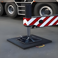 Tapis stabilisateur antidérapant réutilisable en UHMWPE sur mesure, coussin de support de charge pour équipement d'ingénierie municipale