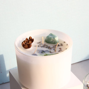 Velas perfumadas redondas para decoración del hogar, vela perfumada de cera de soja personalizada - Product Image 4