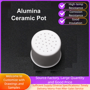 95 Olla de cerámica de alúmina 26x30mm Piezas industriales resistentes a altas temperaturas - Product Image 4