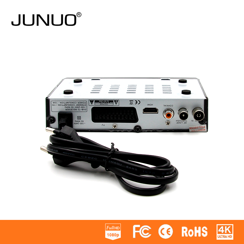 JUNUO Populaire dongle wifi DVB-T2 récepteur pour La Colombie dvb t2