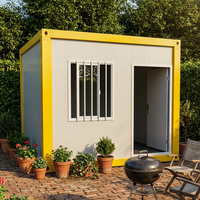 Unité résidentielle détachable économique, maison préfabriquée détachable pour jardin, prête à assembler