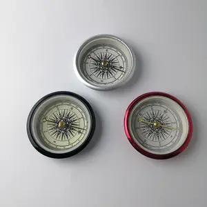 Made in China Durchmesser 50mm Präzision Retro europäischen Geschenk kompass Outdoor Offroad Auto Kompass