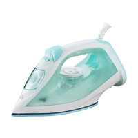 Fer à repasser électrique durable 1600W ESI-8872 avec semelle en céramique, fonction vapeur et pulvérisation à sec, machine à repasser les vêtements pour la maison