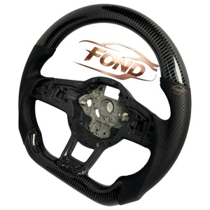 Volante Deportivo Personalizado de Fibra de Carbono para VW <span class=keywords><strong>Golf</strong></span> MK5/MK6/MK7, Passat, CC y <span class=keywords><strong>GTI</strong></span> - Product Image 3