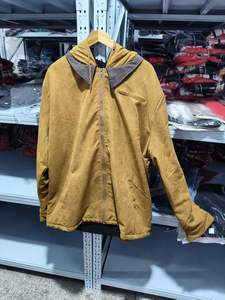 เสื้อแจ็คเก็ตบอมเบอร์ลำลองบุขนแกะบางสำหรับผู้ชาย ใส่ทำงานได้ มีกระเป๋าซิป บุซับในกันหนาว สีพื้น - Product Image 6