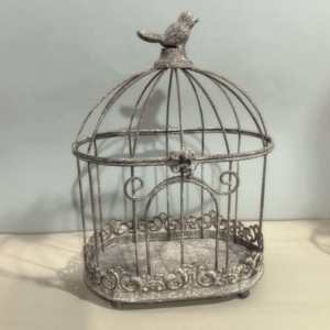Décorwellarts – Support de <span class=keywords><strong>plante</strong></span> suspendu <span class=keywords><strong>en</strong></span> métal vintage français, revêtement poudré, écologique et durable, pour cage à oiseaux, <span class=keywords><strong>pot</strong></span> de fleurs, jardin et maison - Product Image 4