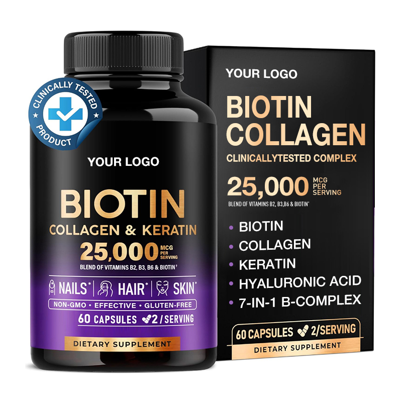 Private Label Top Grade Biotin Keratin