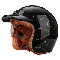 Casques de moto adultes vintage de haute qualité à prix de gros pour la conduite dans la rue