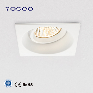 Éclairage intérieur moderne, <span class=keywords><strong>spot</strong></span> encastré carré en aluminium <span class=keywords><strong>GU10</strong></span>, <span class=keywords><strong>spot</strong></span> de plafond orientable avec <span class=keywords><strong>ampoule</strong></span> remplaçable - Product Image 6