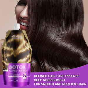 ครีมบำรุงผมสมุนไพรสูตรเฉพาะ KORMESIC 350 กรัม ผลิตตามคำสั่ง (OEM) ด้วยน้ำมันอาร์แกนออร์แกนิกและเคราติน บำรุงและฟื้นฟูเส้นผม มาส์กผมฉลากส่วนตัว - Product Image 6