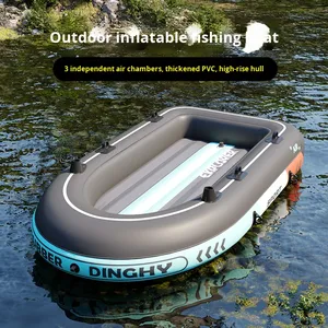 Bote Inflable de PVC Ecológico, Reforzado y Plegable, para Pesca y Navegación - Product Image 2