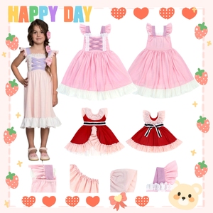 Vestito da principessa fantasia ragazza Lolita abito da principessa festa Costume da ballo di <span class=keywords><strong>Tango</strong></span> estivo abiti da ragazza regalo di compleanno - Product Image 1