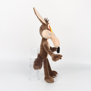 Peluche HECION <span class=keywords><strong>Coyote</strong></span> Loup, Personnage de Dessin Animé, Poupée Douce, Animal en Peluche Amusant, Loup Fou, Cadeau pour Enfants, Amis, Article de Collection - Product Image 2
