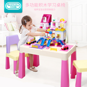 Bàn Xếp Hình Hoạt Động Bằng Nhựa Bàn Và Ghế Nhựa Cho Trẻ Em - Product Image 5