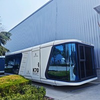 Petite cabane de camping, cabine de bureau mobile, salon de coiffure mobile, espace de massage et de traitement, café