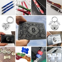 Lápiz de Grabado Láser de Fibra Mopa de 30W 50W 60W Más Vendido, Grabador Láser de Metal para Impresión y Marcado de Plumas y Pajitas