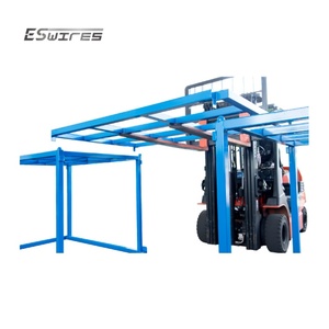 Estante de conexión de tipo invertido soldado apilable de almacenamiento de almacén de recubrimiento en polvo - Product Image 2