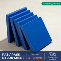 Plaques en plastique PA6 PA66 Polyamide Nylon pour usinage CNC, sur mesure, résistantes à l'usure, pour engrenages industriels, roulements et pièces de machines