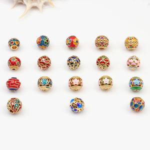 Accesorios de cobre con cuentas DIY para la creación de colgantes, collares, pendientes, dijes, cuentas y pulseras - Product Image 5