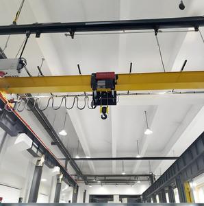 Supply Indoor Workstation Combined Crane Rigid Light Free Standing Overhead Bridge Crane Side Beam 250/500kg 1/3/5t Krane - Product Image 5