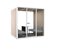 Cabine insonorisée mobile personnalisée, salle de musique insonorisée, cabine vocale acoustique en studio avec alimentation électrique