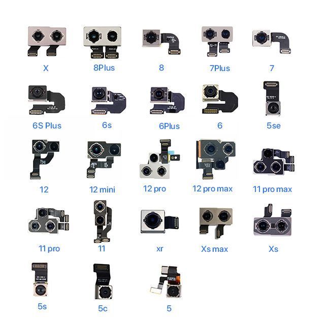 Rear Camera for iPhone 16 Plus Pro Pro Max 16E Camera with Sensor Module Camera Parts Replace